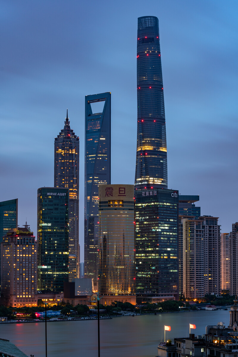 上海陸家嘴夜景